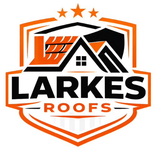 Larkes Roofs shield logo